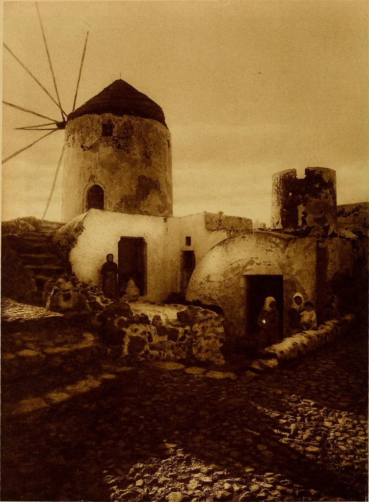 An illustration from ...Picturesque Greece architecture, landscape, life of the people, 1922, leaf 183