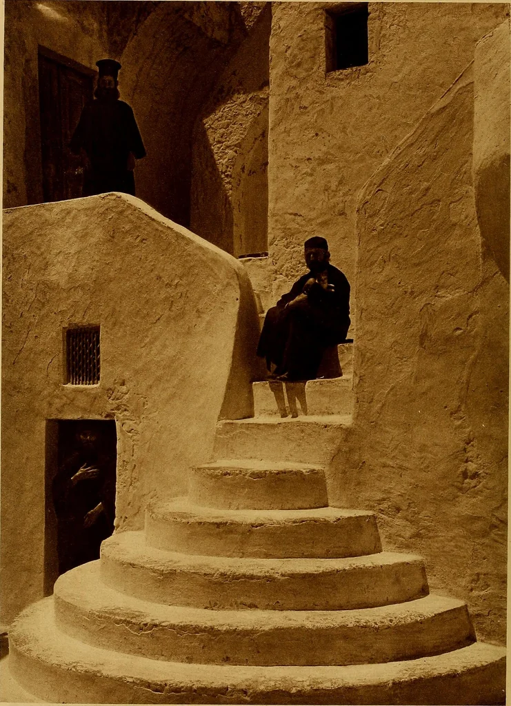An illustration from ...Picturesque Greece architecture, landscape, life of the people, 1922, leaf 185