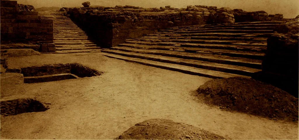 An illustration from ...Picturesque Greece architecture, landscape, life of the people, 1922, leaf 192