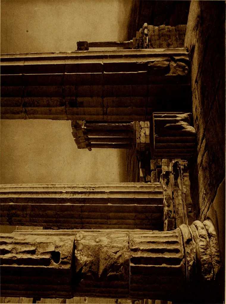 An illustration from ...Picturesque Greece architecture, landscape, life of the people, 1922, leaf 22