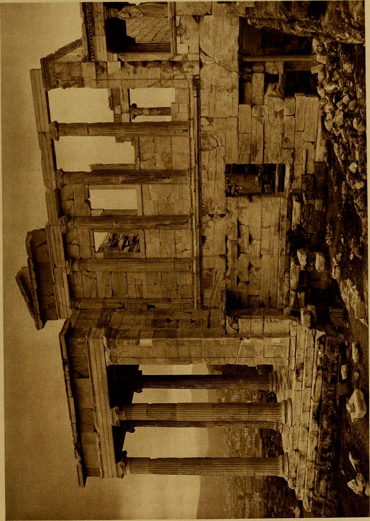 An illustration from ...Picturesque Greece architecture, landscape, life of the people, 1922, leaf 24