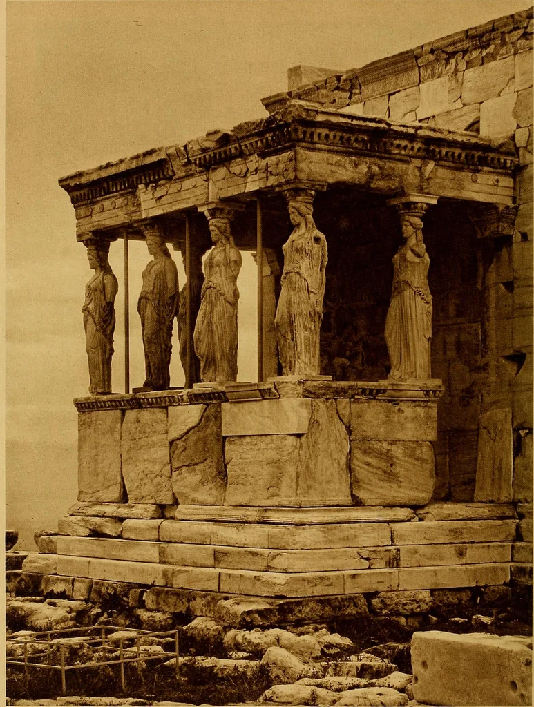 An illustration from ...Picturesque Greece architecture, landscape, life of the people, 1922, leaf 25