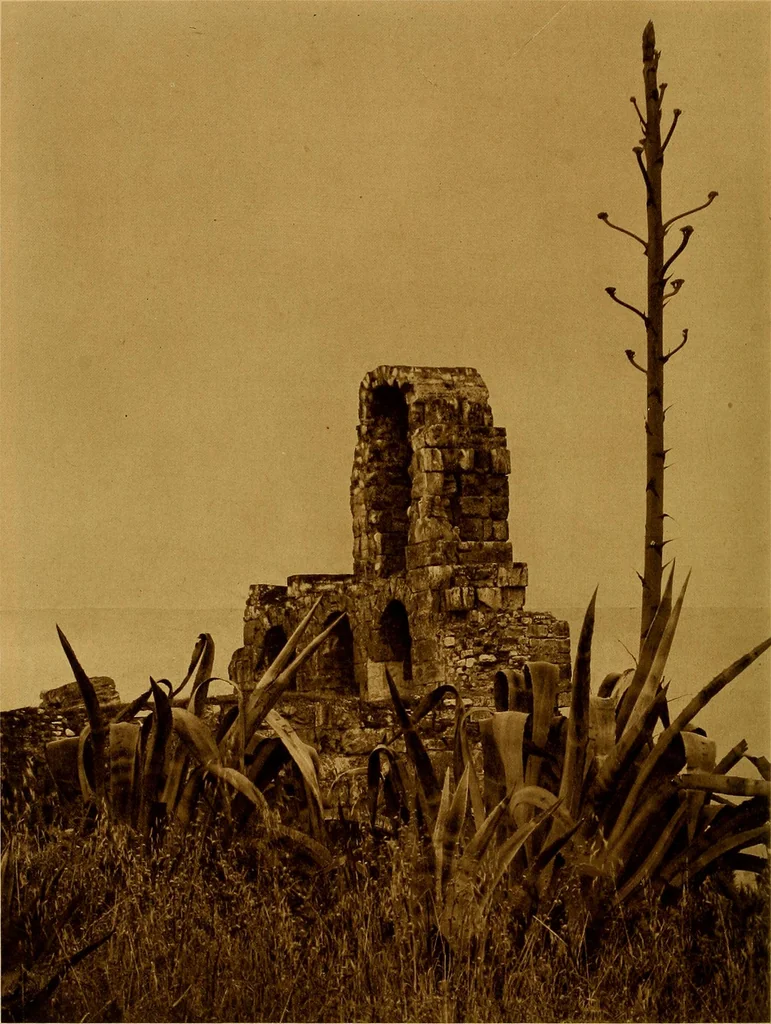 An illustration from ...Picturesque Greece architecture, landscape, life of the people, 1922, leaf 35