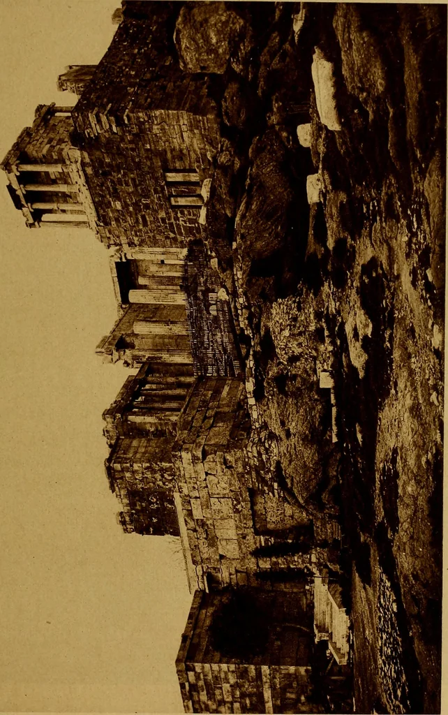 An illustration from ...Picturesque Greece architecture, landscape, life of the people, 1922, leaf 38