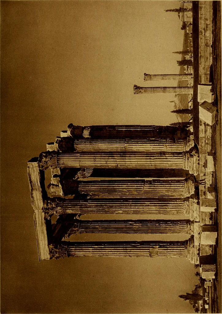 An illustration from ...Picturesque Greece architecture, landscape, life of the people, 1922, leaf 46