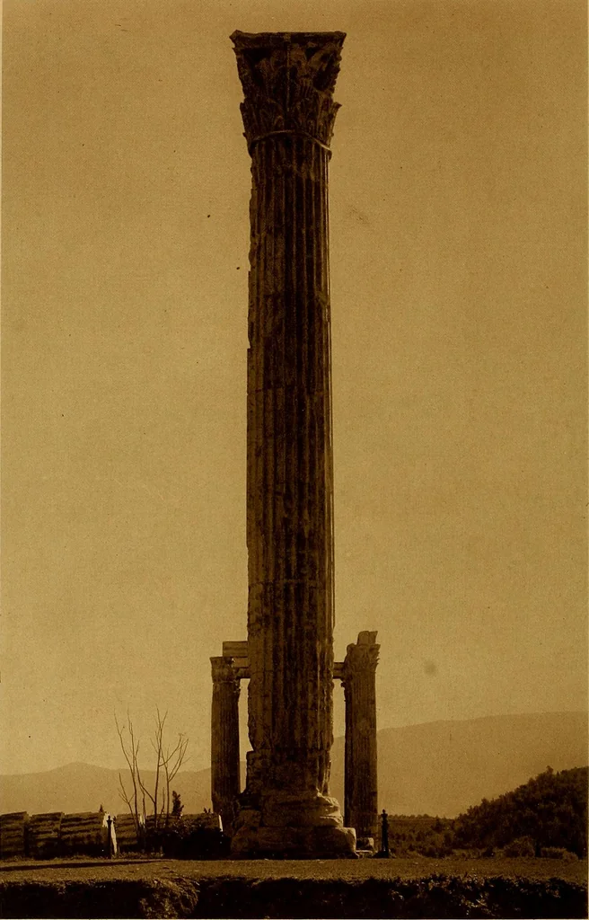 An illustration from ...Picturesque Greece architecture, landscape, life of the people, 1922, leaf 47
