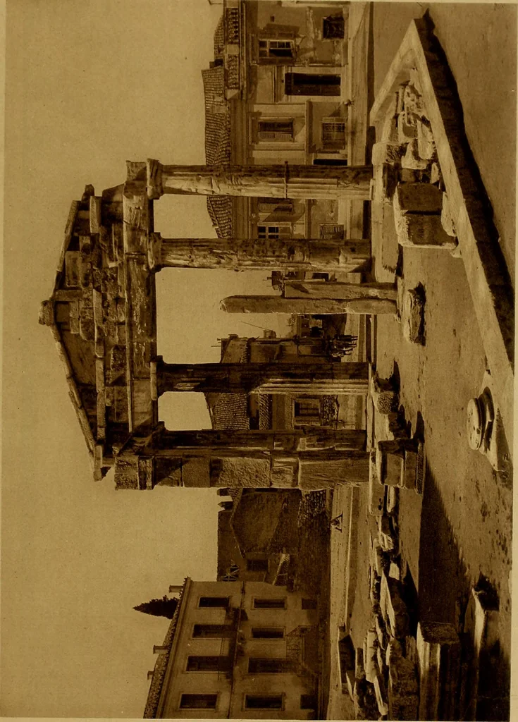 An illustration from ...Picturesque Greece architecture, landscape, life of the people, 1922, leaf 48