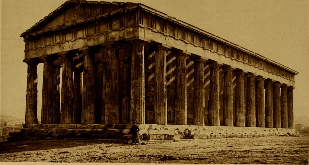 An illustration from ...Picturesque Greece architecture, landscape, life of the people, 1922, leaf 50