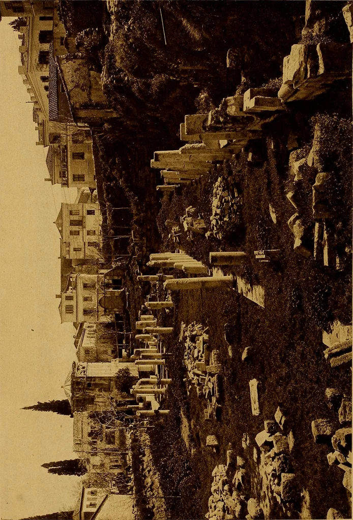 An illustration from ...Picturesque Greece architecture, landscape, life of the people, 1922, leaf 51