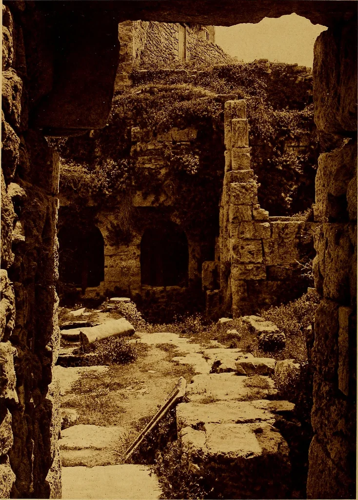An illustration from ...Picturesque Greece architecture, landscape, life of the people, 1922, leaf 81
