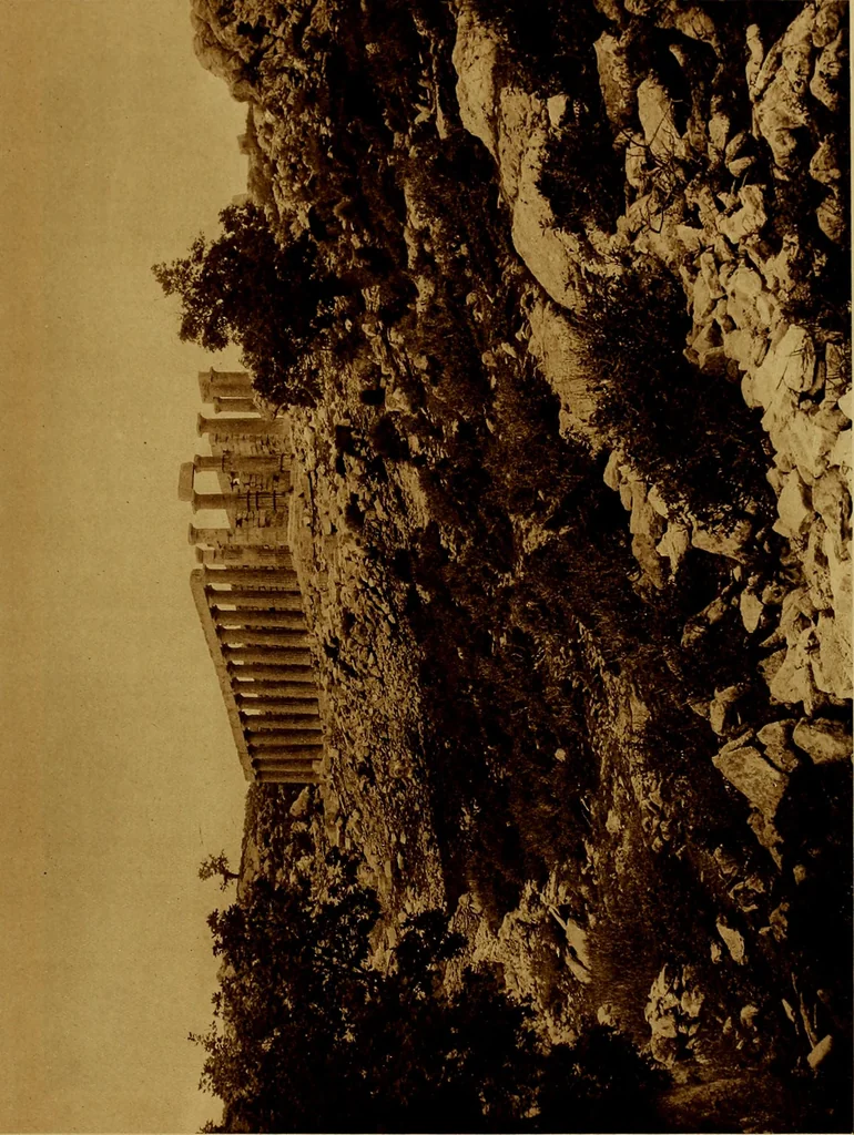 An illustration from ...Picturesque Greece architecture, landscape, life of the people, 1922, leaf 90