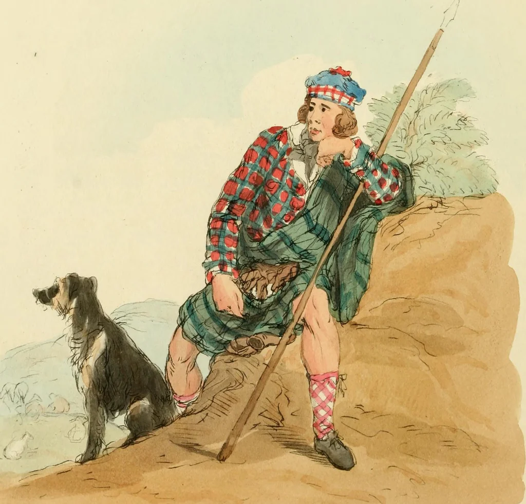 An illustration from Picturesque representations of the dress and manners of the English, 1813, leaf 111