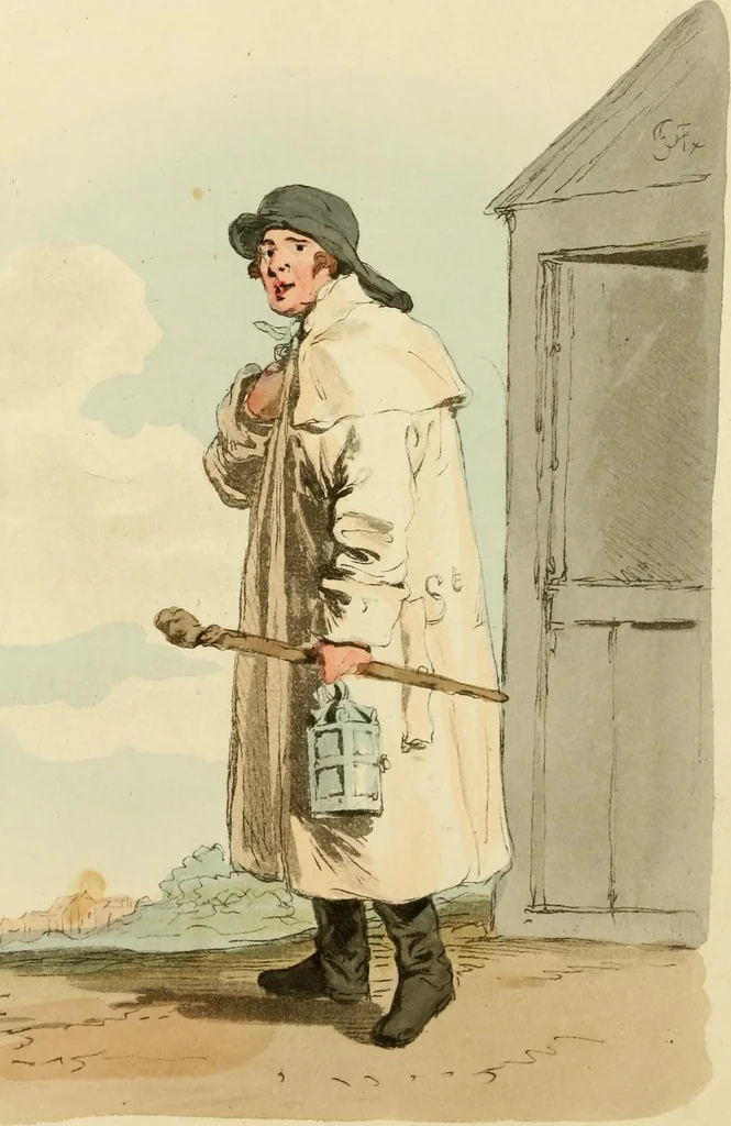 An illustration from Picturesque representations of the dress and manners of the English, 1813, leaf 119