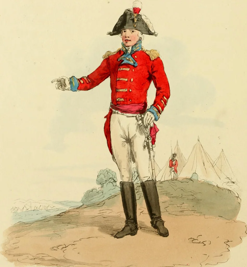 An illustration from Picturesque representations of the dress and manners of the English, 1813, leaf 123