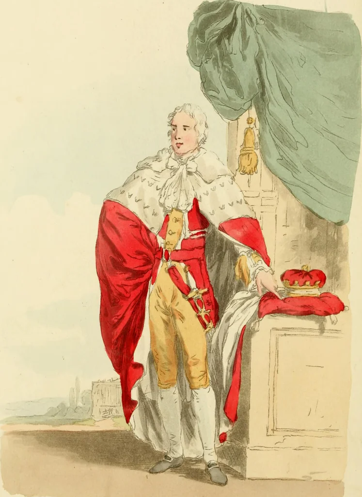 An illustration from Picturesque representations of the dress and manners of the English, 1813, leaf 147