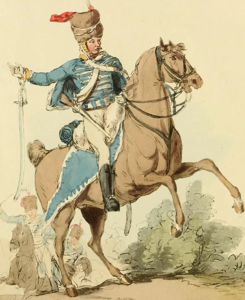 An illustration from Picturesque representations of the dress and manners of the English, 1813, leaf 177