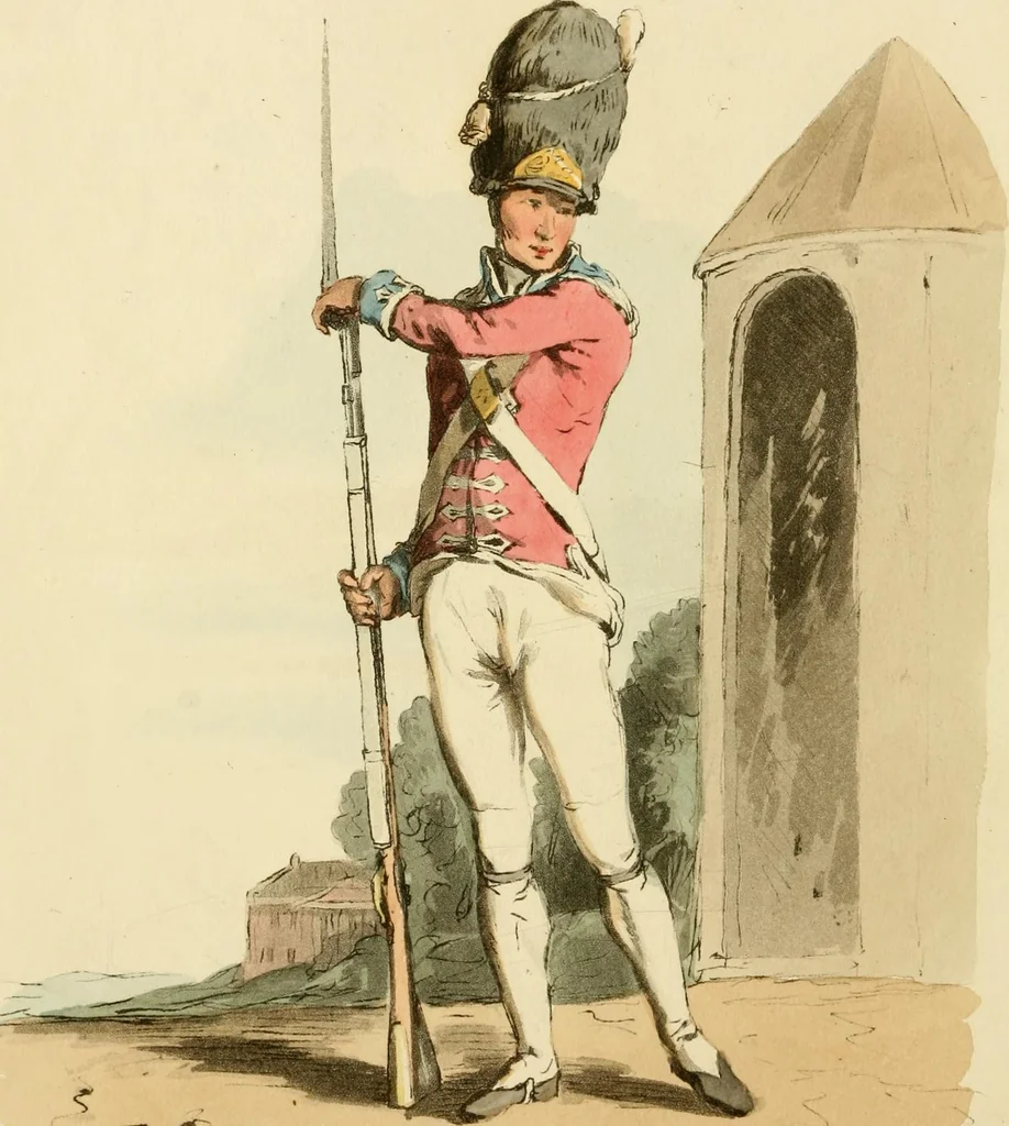 An illustration from Picturesque representations of the dress and manners of the English, 1813, leaf 189