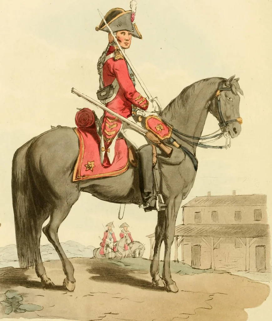 An illustration from Picturesque representations of the dress and manners of the English, 1813, leaf 209