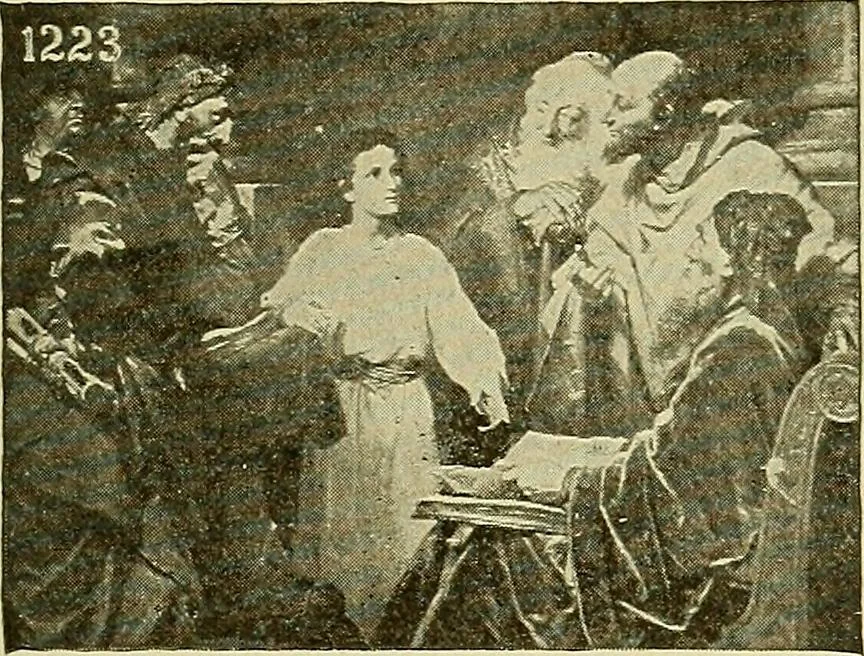An illustration from Picture studies; studies of one hundred five of the world's famous pictures best adapted for use in the schools and for schoolroom decoration, 1917, leaf 100