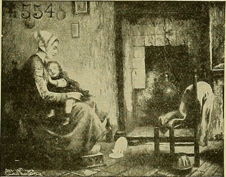 An illustration from Picture studies; studies of one hundred five of the world's famous pictures best adapted for use in the schools and for schoolroom decoration, 1917, leaf 112