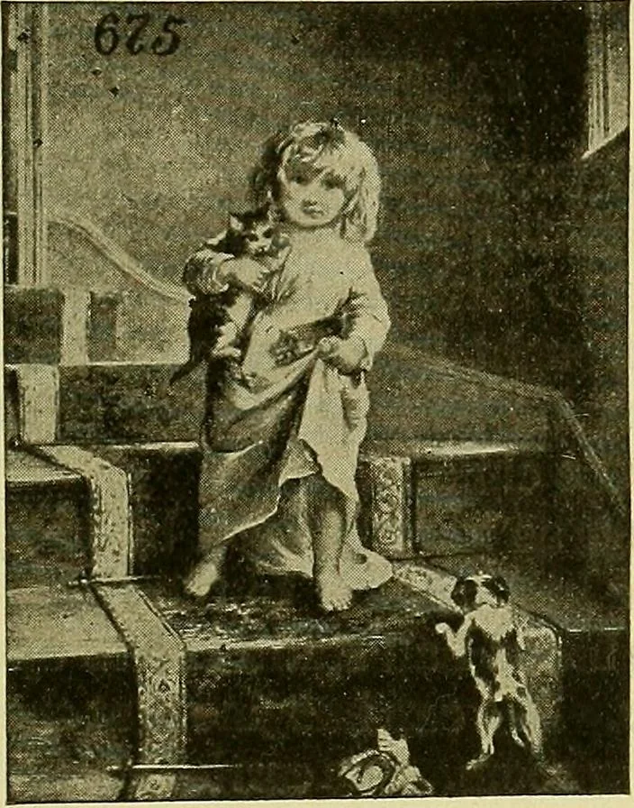 An illustration from Picture studies; studies of one hundred five of the world's famous pictures best adapted for use in the schools and for schoolroom decoration, 1917, leaf 140
