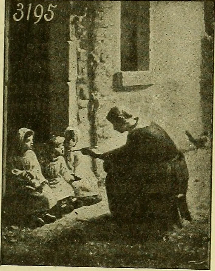 An illustration from Picture studies; studies of one hundred five of the world's famous pictures best adapted for use in the schools and for schoolroom decoration, 1917, leaf 144