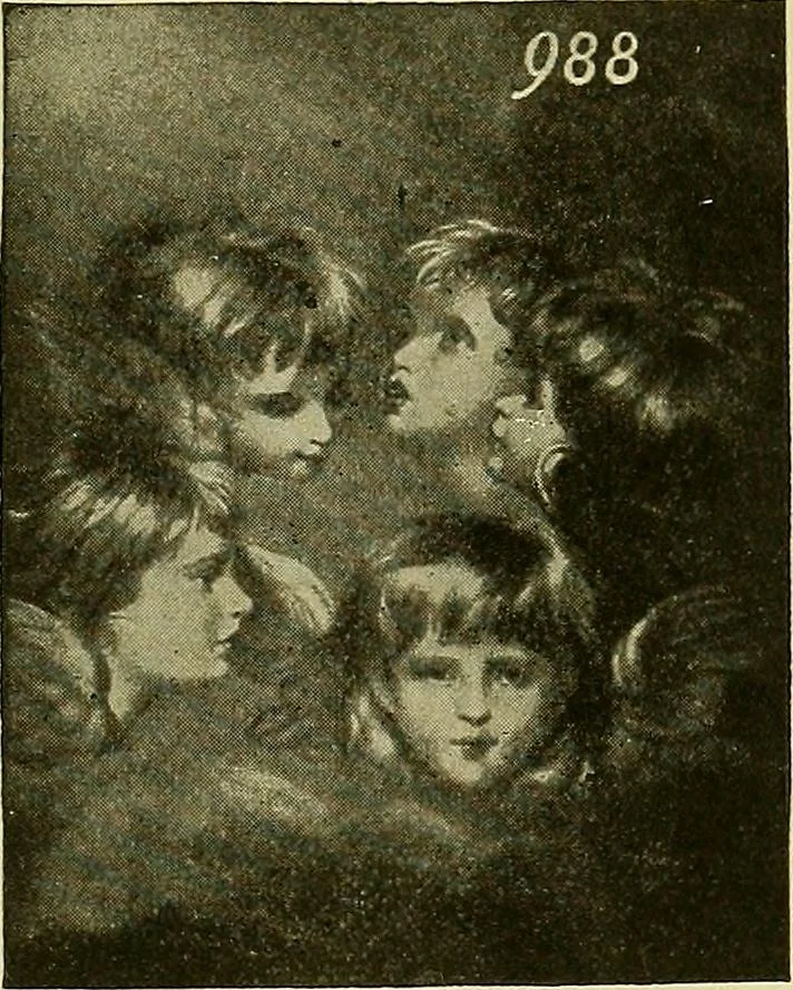 An illustration from Picture studies; studies of one hundred five of the world's famous pictures best adapted for use in the schools and for schoolroom decoration, 1917, leaf 16