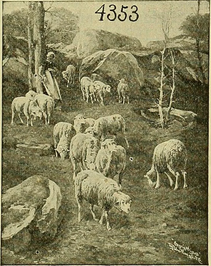An illustration from Picture studies; studies of one hundred five of the world's famous pictures best adapted for use in the schools and for schoolroom decoration, 1917, leaf 280