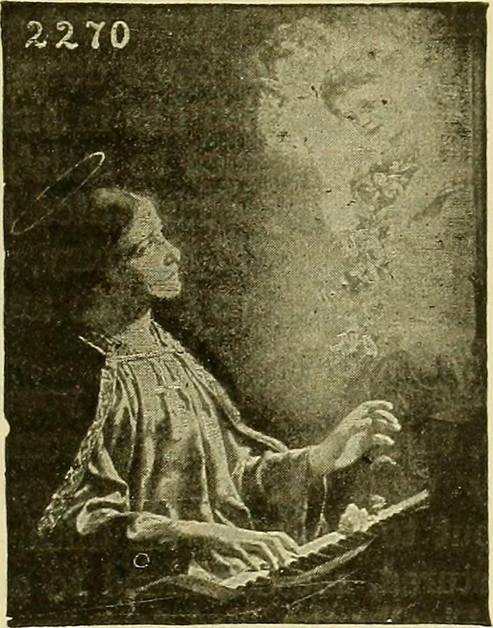 An illustration from Picture studies; studies of one hundred five of the world's famous pictures best adapted for use in the schools and for schoolroom decoration, 1917, leaf 328