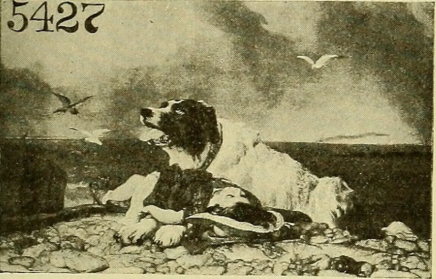 An illustration from Picture studies; studies of one hundred five of the world's famous pictures best adapted for use in the schools and for schoolroom decoration, 1917, leaf 332