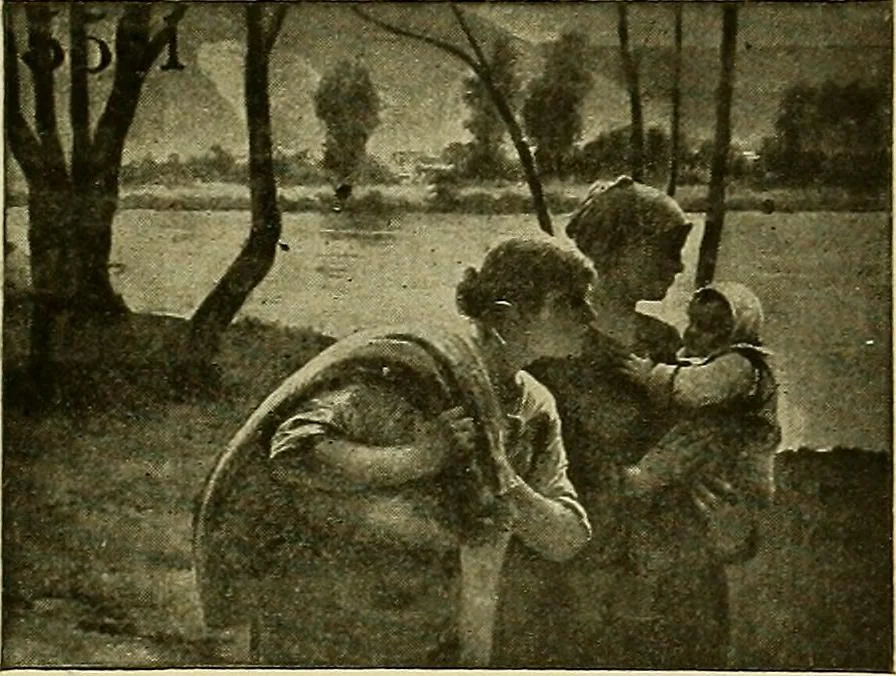 An illustration from Picture studies; studies of one hundred five of the world's famous pictures best adapted for use in the schools and for schoolroom decoration, 1917, leaf 72