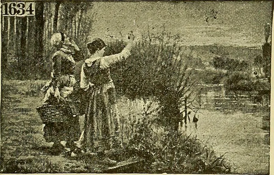 An illustration from Picture studies; studies of one hundred five of the world's famous pictures best adapted for use in the schools and for schoolroom decoration, 1917, leaf 76