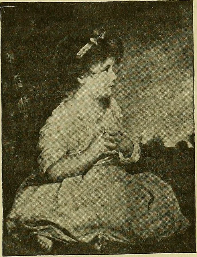 An illustration from Picture studies; studies of one hundred five of the world's famous pictures best adapted for use in the schools and for schoolroom decoration, 1917, leaf 8
