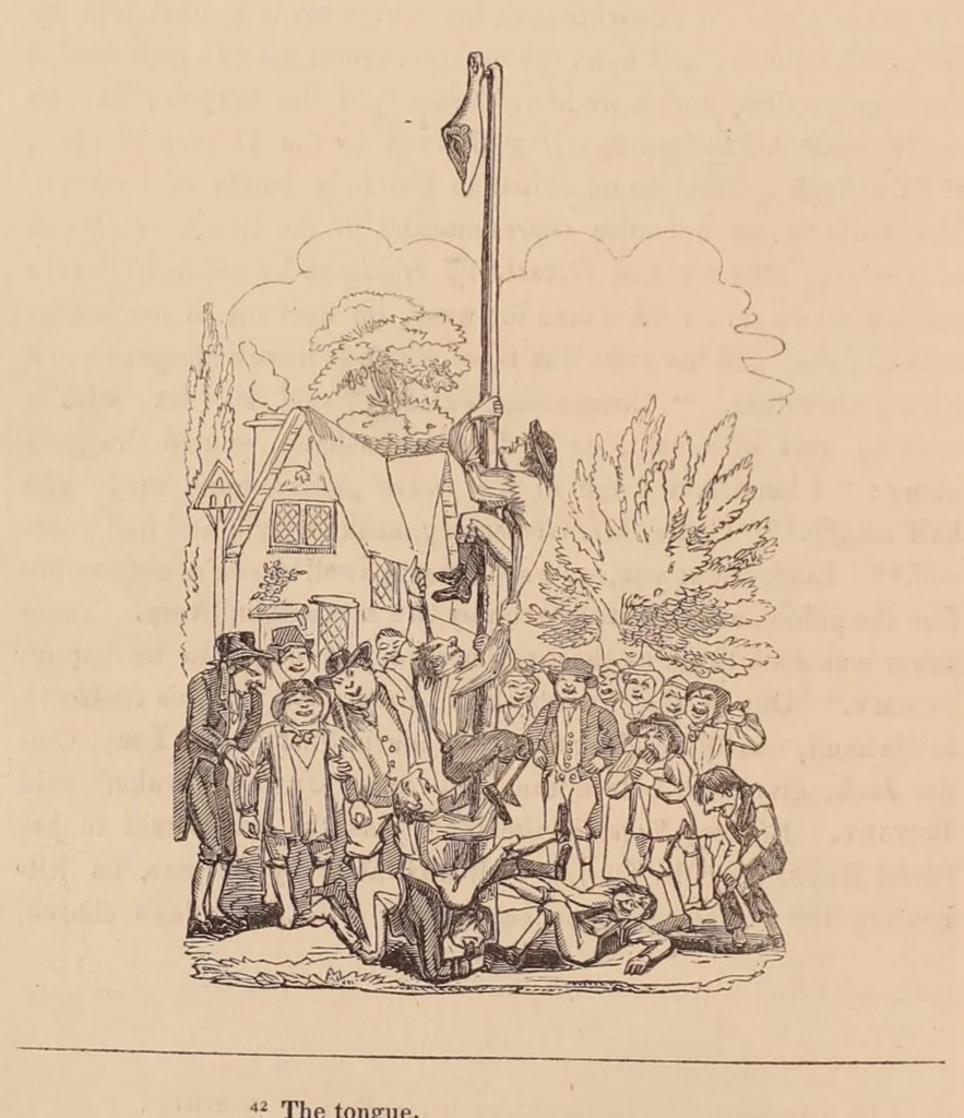 An illustration from Pierce Egan's sporting anecdotes, (original and selected) of the turf, the chase, the ring, and the stage; 1827, 1827, leaf 209
