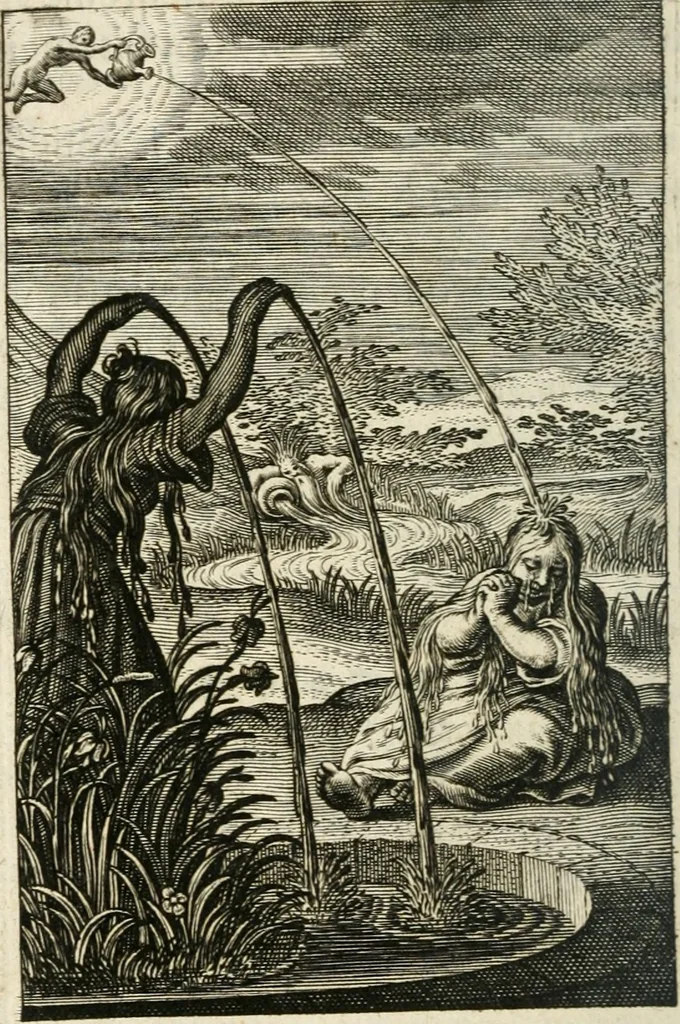 An illustration from Pievx desirs imites des latins, 1627, leaf 131