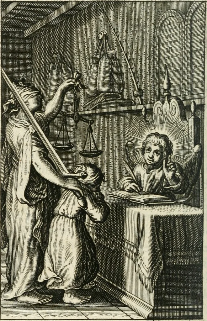 An illustration from Pievx desirs imites des latins, 1627, leaf 157
