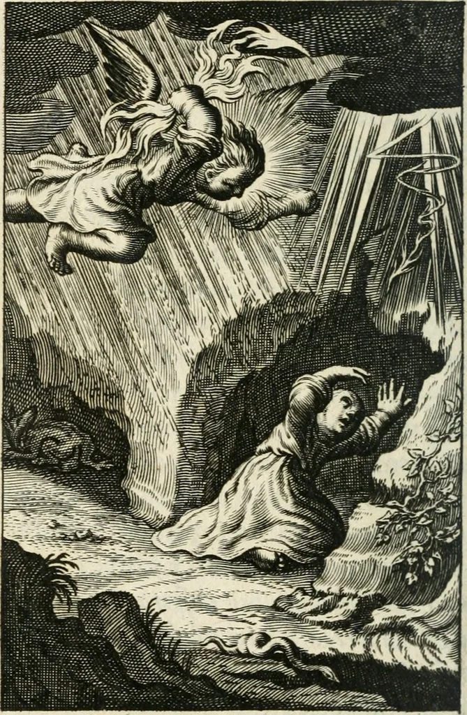 An illustration from Pievx desirs imites des latins, 1627, leaf 187