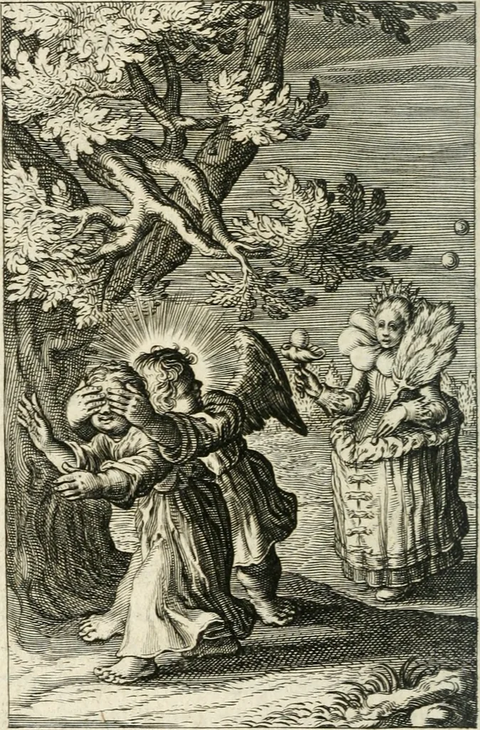 An illustration from Pievx desirs imites des latins, 1627, leaf 315