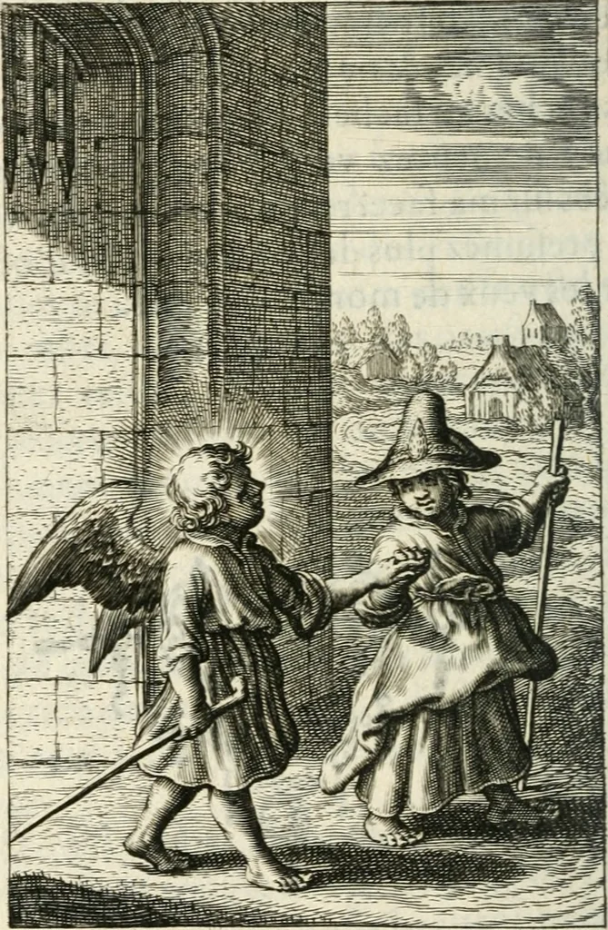 An illustration from Pievx desirs imites des latins, 1627, leaf 349