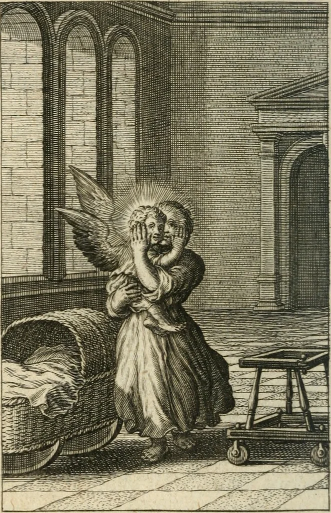 An illustration from Pievx desirs imites des latins, 1627, leaf 379