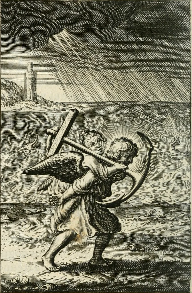 An illustration from Pievx desirs imites des latins, 1627, leaf 451