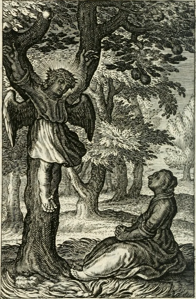 An illustration from Pievx desirs imites des latins, 1627, leaf 469