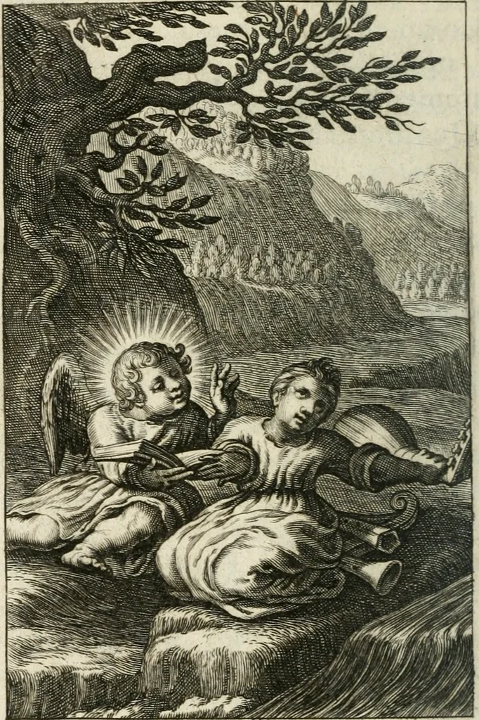 An illustration from Pievx desirs imites des latins, 1627, leaf 483