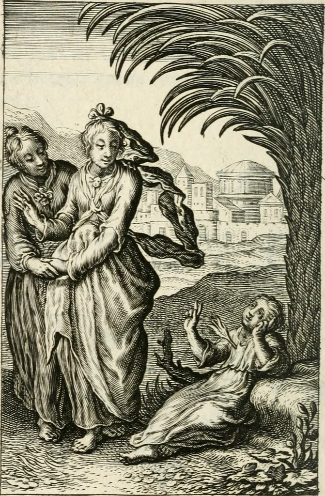 An illustration from Pievx desirs imites des latins, 1627, leaf 503