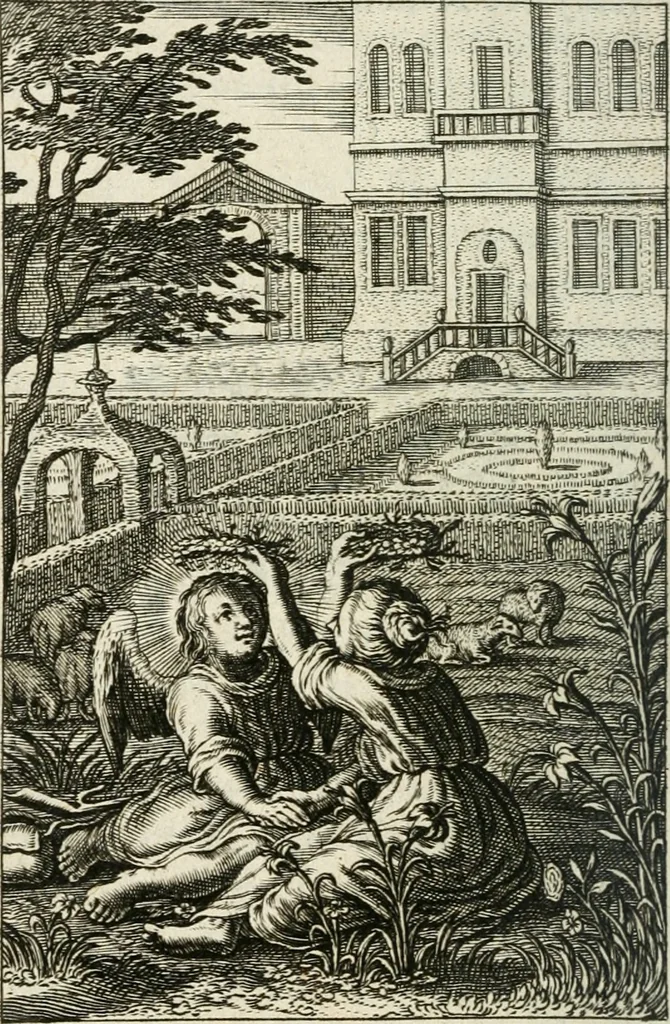 An illustration from Pievx desirs imites des latins, 1627, leaf 531