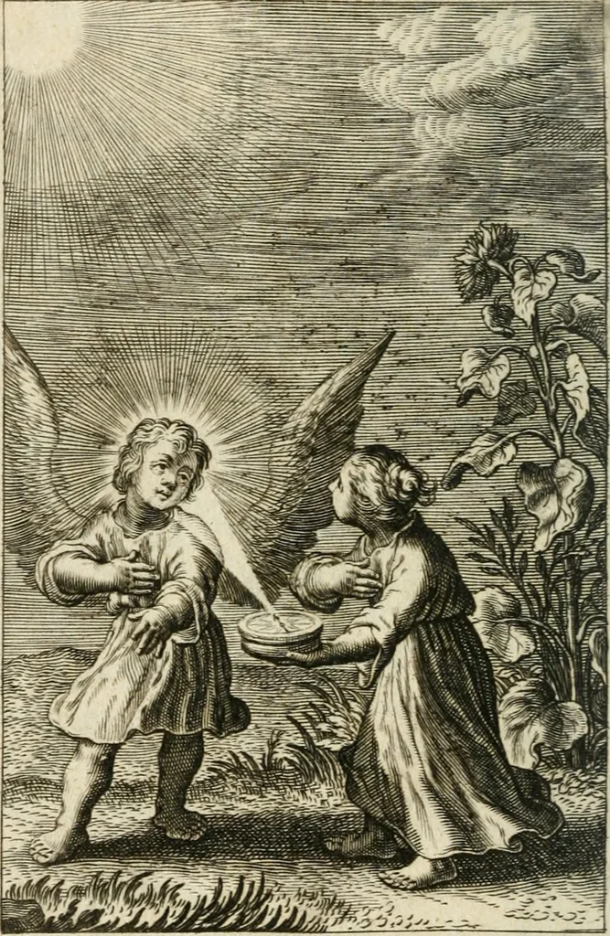 An illustration from Pievx desirs imites des latins, 1627, leaf 553