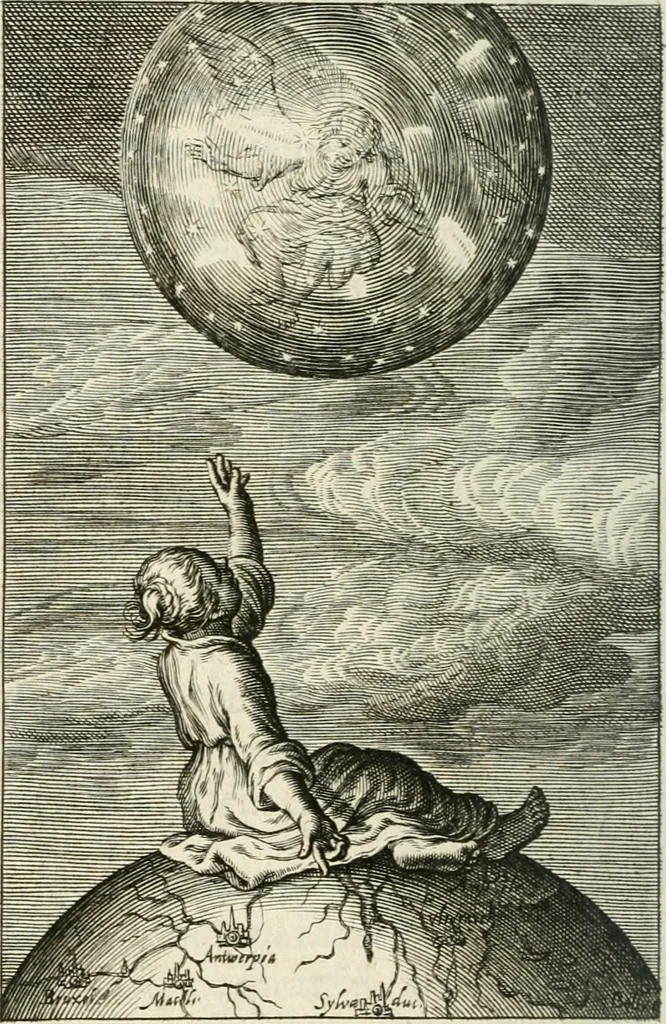 An illustration from Pievx desirs imites des latins, 1627, leaf 581
