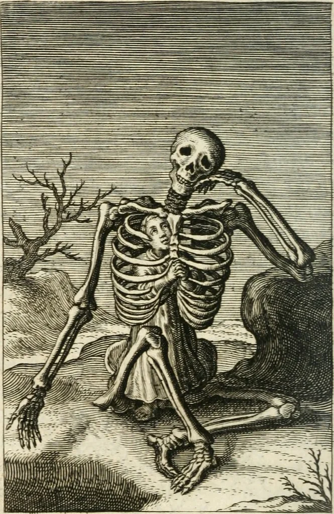 An illustration from Pievx desirs imites des latins, 1627, leaf 623