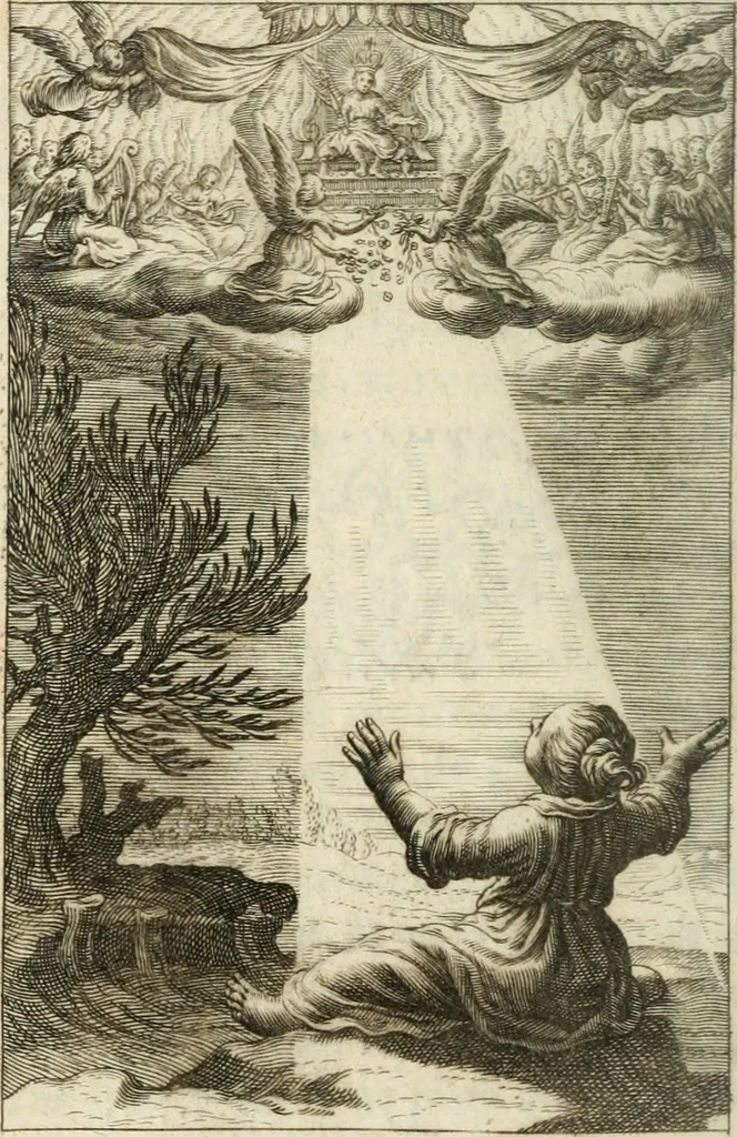 An illustration from Pievx desirs imites des latins, 1627, leaf 737