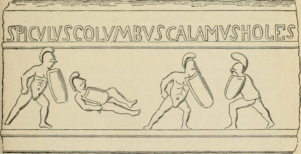 An illustration from Épigraphie romaine du Poitou [et] de la Saintonge, 1895, leaf 370